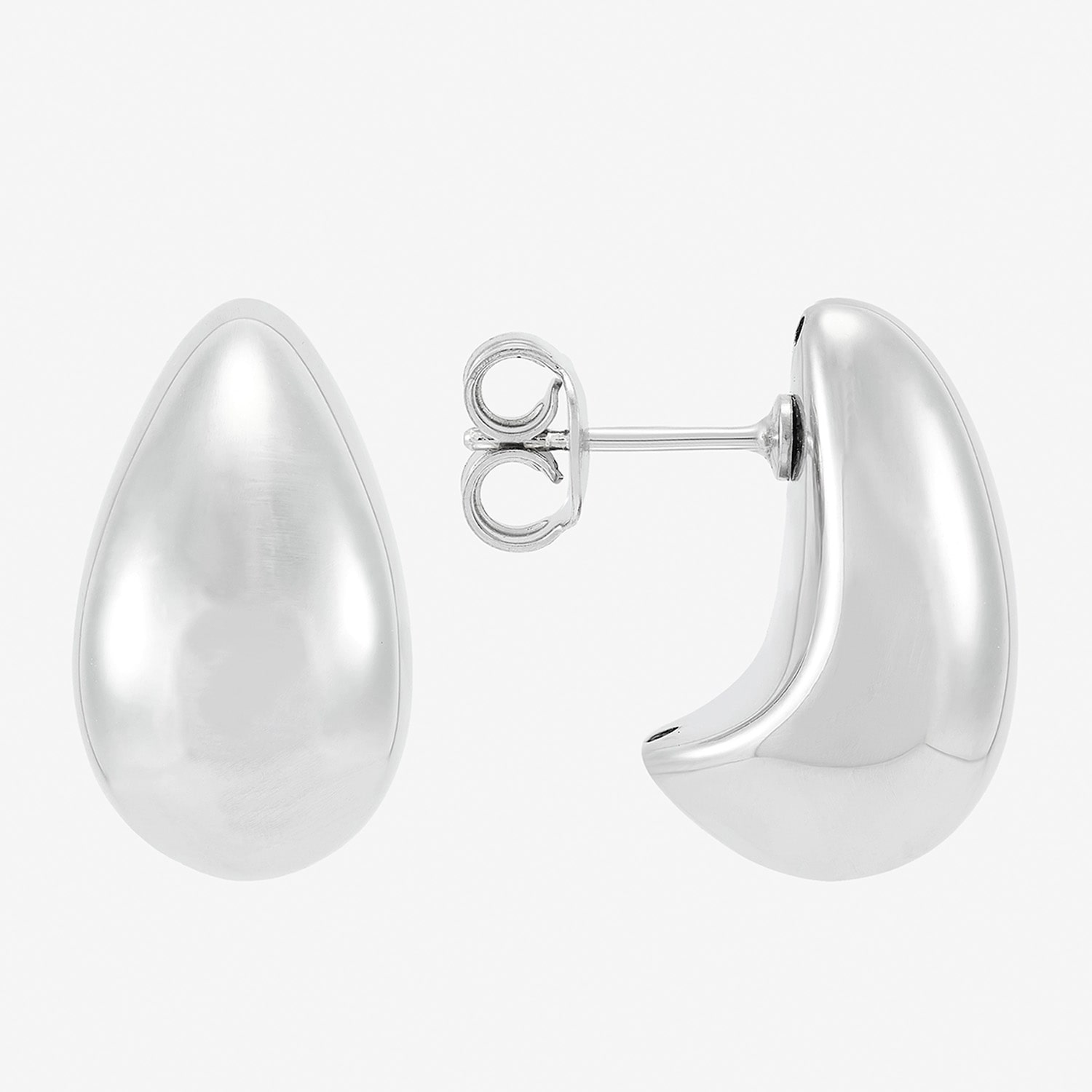 Limited Quantities! Sterling Silver 18mm Stud Earrings