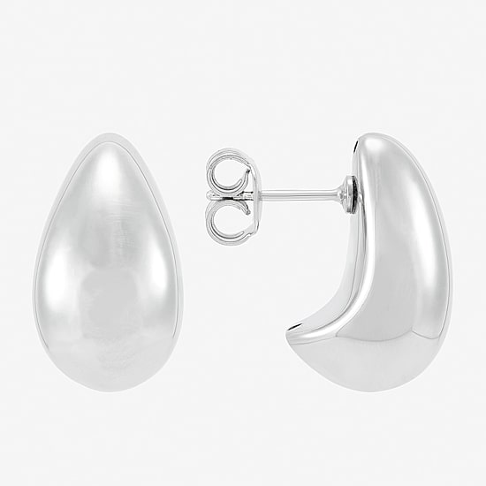 Limited Quantities! Sterling Silver 18mm Stud Earrings