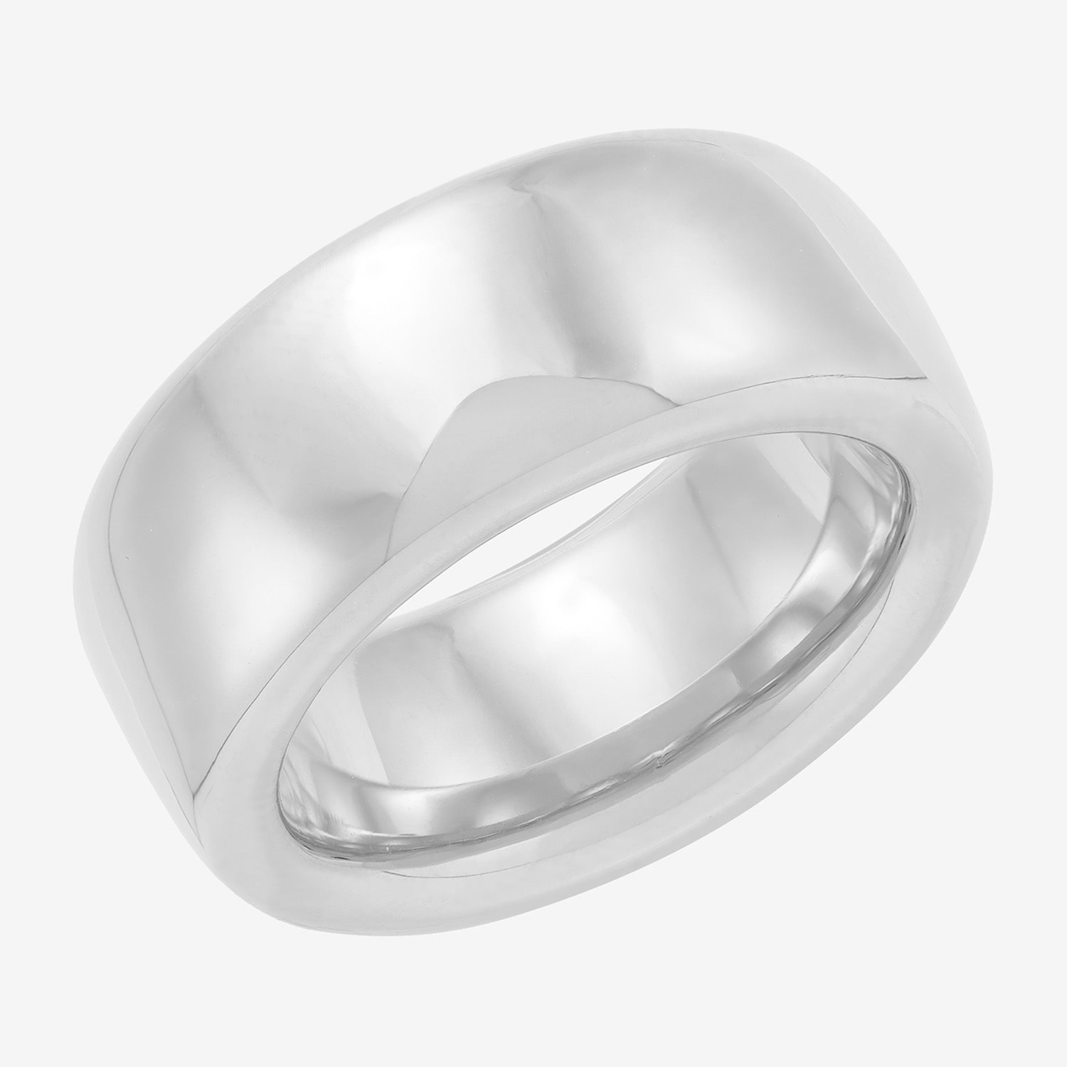 Limited Quantities! Womens 9.5MM Sterling Silver Band