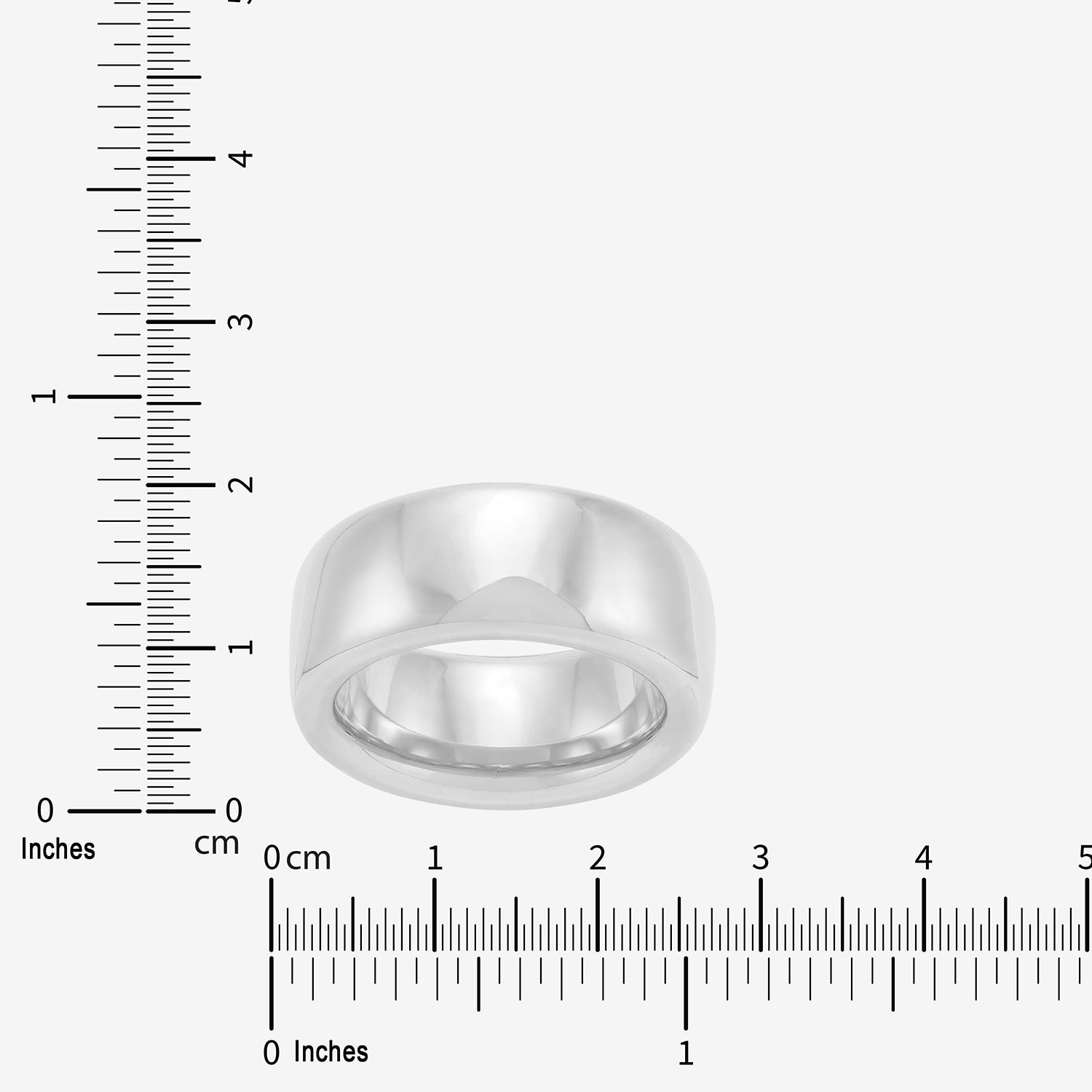 Limited Quantities! Womens 9.5MM Sterling Silver Band