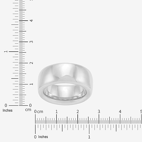 Limited Quantities! Womens 9.5MM Sterling Silver Band