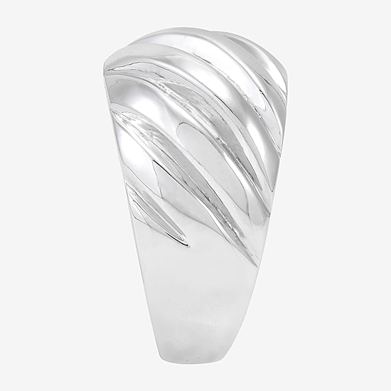 Limited Quantities! Womens 12.5mm Sterling Silver Band