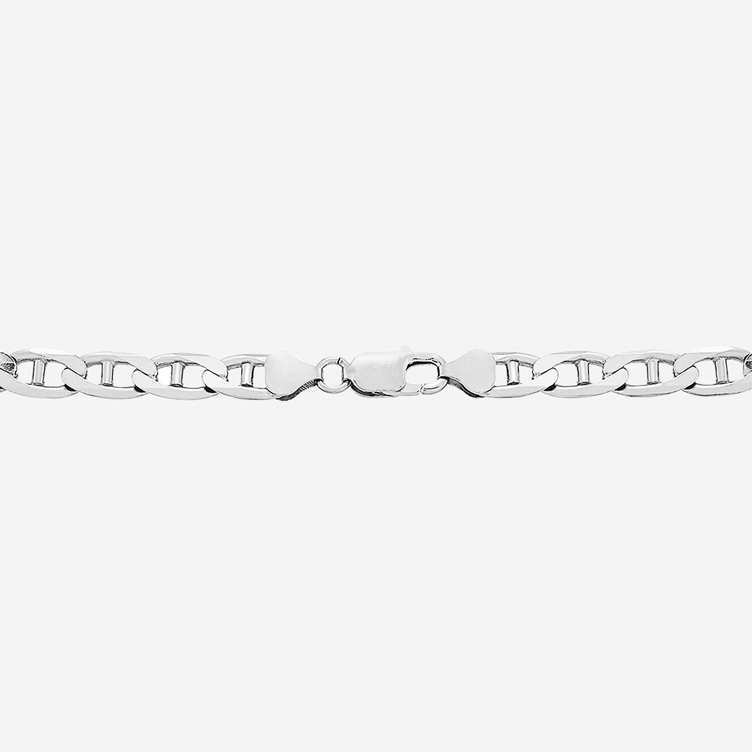 Limited Quantities! Mens Sterling Silver 22 Inch Mariner Chain Necklace