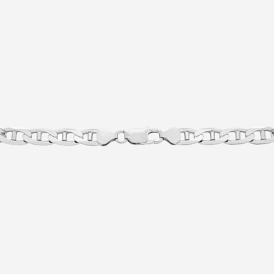 Limited Quantities! Mens Sterling Silver 22 Inch Mariner Chain Necklace