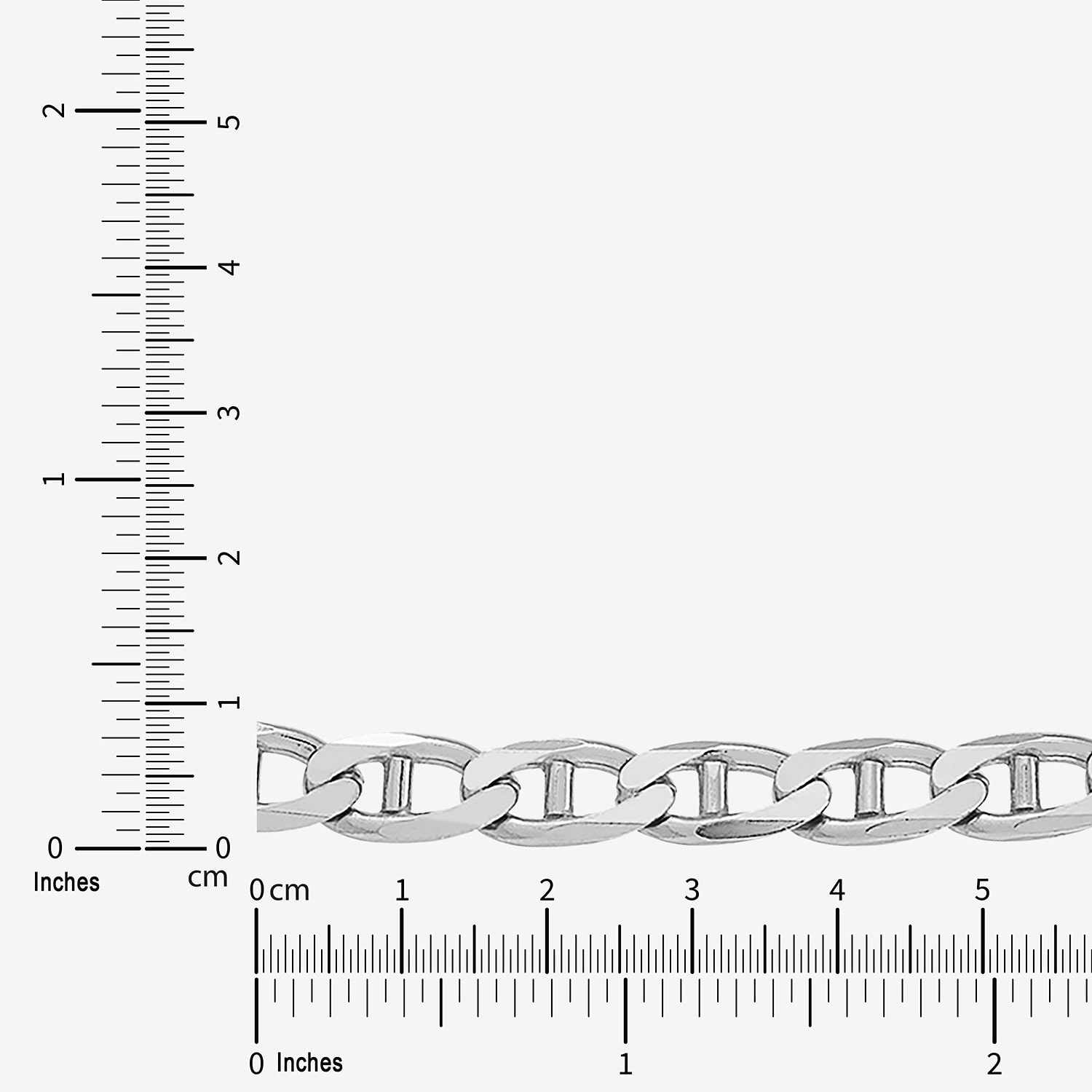 Limited Quantities! Mens Sterling Silver 22 Inch Mariner Chain Necklace