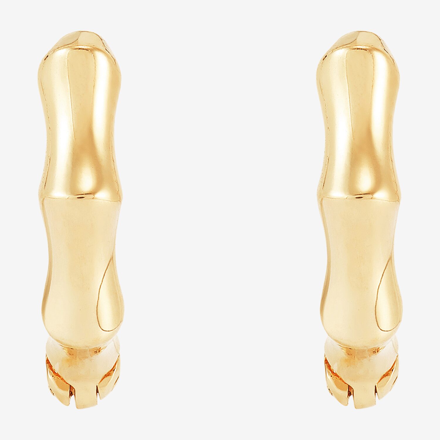 Limited Quantities! Womens 10K Gold 14.7mm Hoop Earrings
