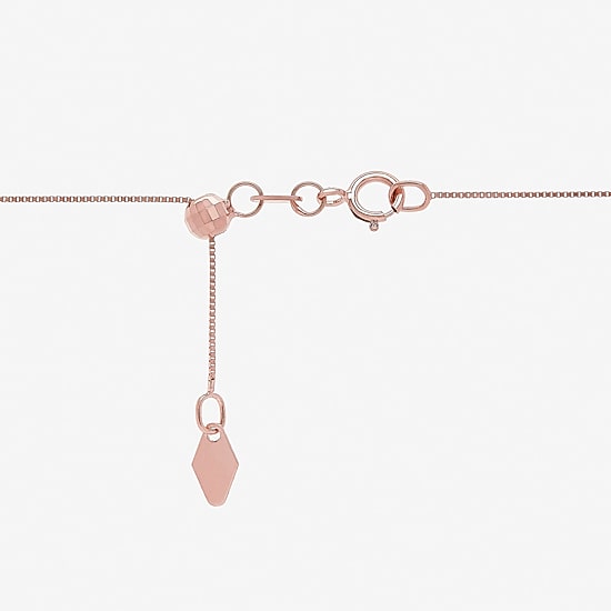 Limited Quantities! Womens 14K Rose Gold 20 Inch Box Chain Necklace