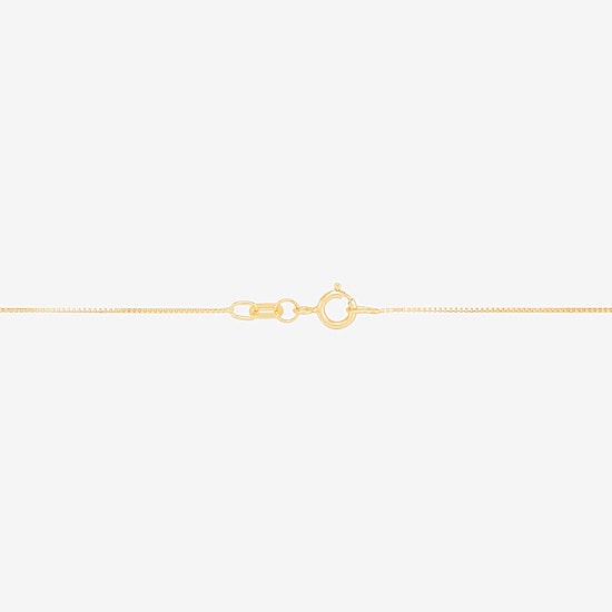 Limited Quantities! Womens 10K Gold 20 Inch Box Chain Necklace
