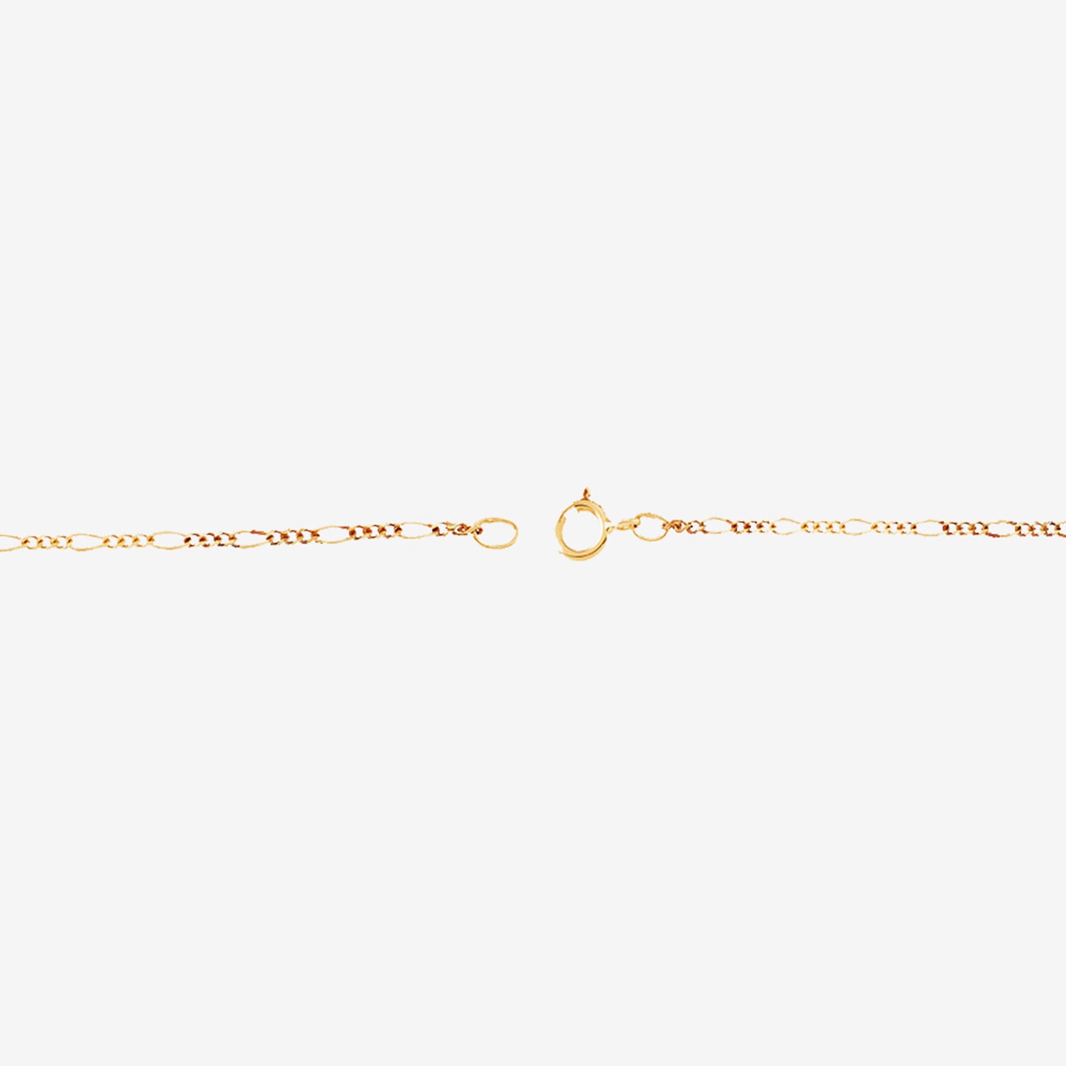 Limited Quantities! Girls 14K Gold 5 3/4 Inch Solid Figaro Id Bracelet