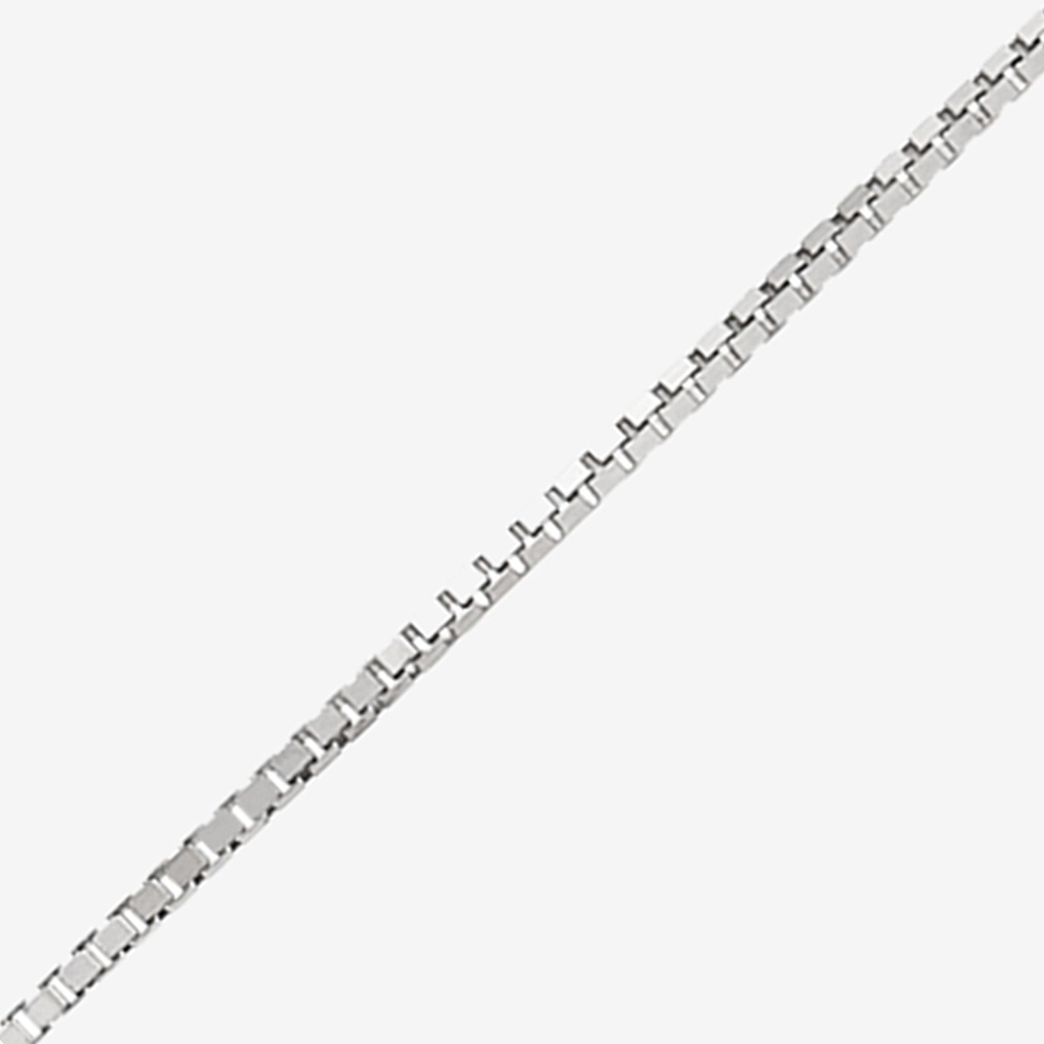 Limited Quantities! Womens 14K White Gold 24 Inch Box Chain Necklace