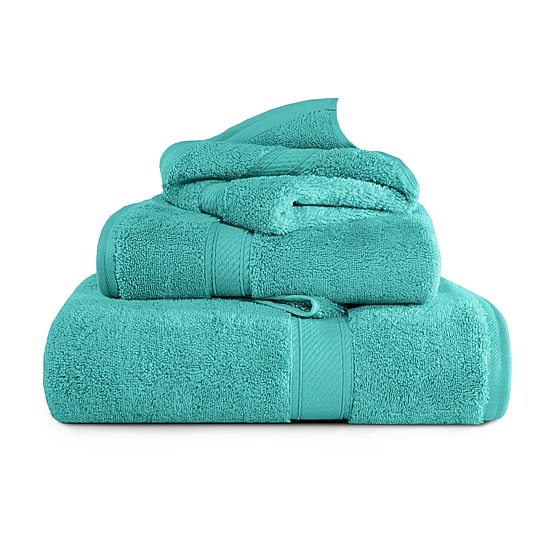 SUPERIOR® Madeline Collection | Plush Egyptian Cotton 3-pc. Quick Dry Solid Bath Towel Set