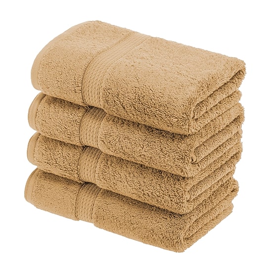 SUPERIOR® Madeline Collection | Plush Egyptian Cotton 4-pc. Solid Hand Towel