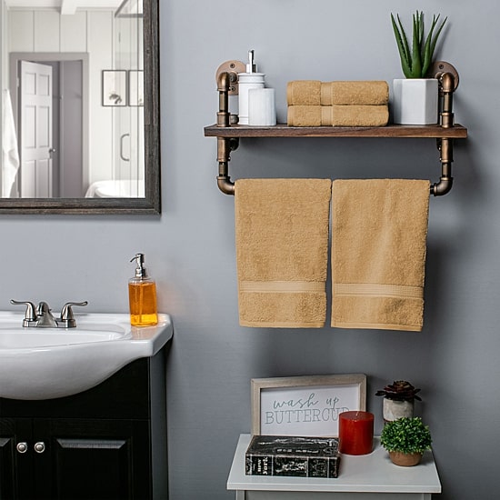 SUPERIOR® Madeline Collection | Plush Egyptian Cotton 4-pc. Solid Hand Towel