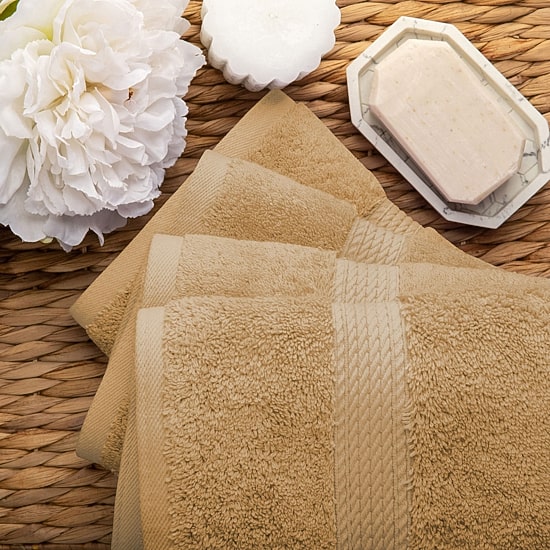 SUPERIOR® Madeline Collection | Plush Egyptian Cotton 4-pc. Solid Hand Towel