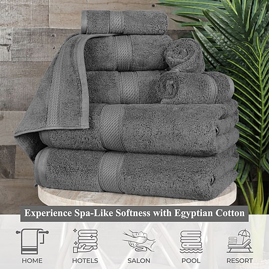 SUPERIOR® Madeline Collection | Plush Egyptian Cotton 2-pc. Bath Sheet