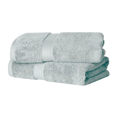 SUPERIOR Madeline Collection | Plush Egyptian Cotton 2-pc. Quick Dry Bath Towel, One Size, Green