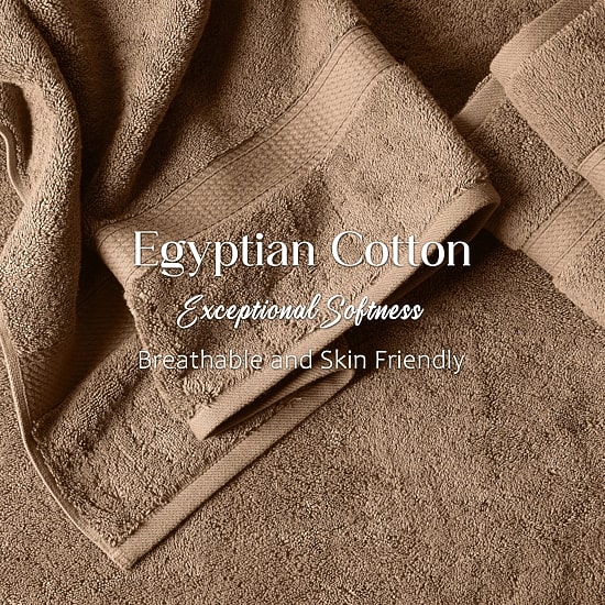 SUPERIOR® Madeline Collection | Plush Egyptian Cotton 2-pc. Quick Dry Bath Towel