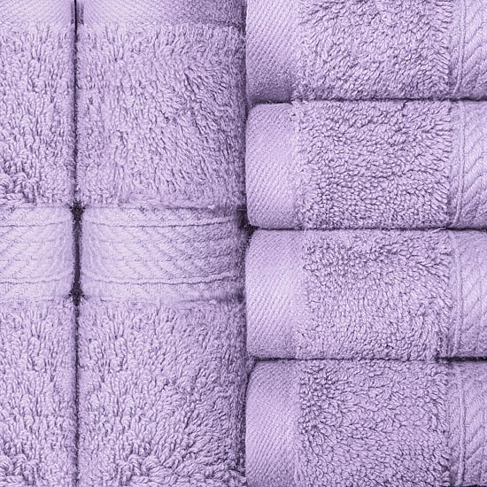 SUPERIOR® Madeline Collection | Plush Egyptian Cotton 6-pc. Quick Dry Washcloth