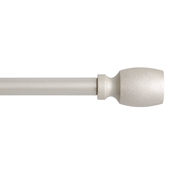 Town And Country Smooth Edge Cylinder 1 IN Adjustable Curtain Rod