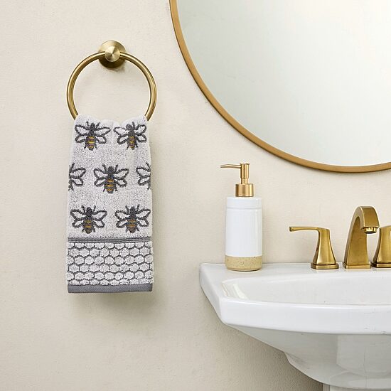Saturday Knight Honey Bee 2-pc. Hand Towel