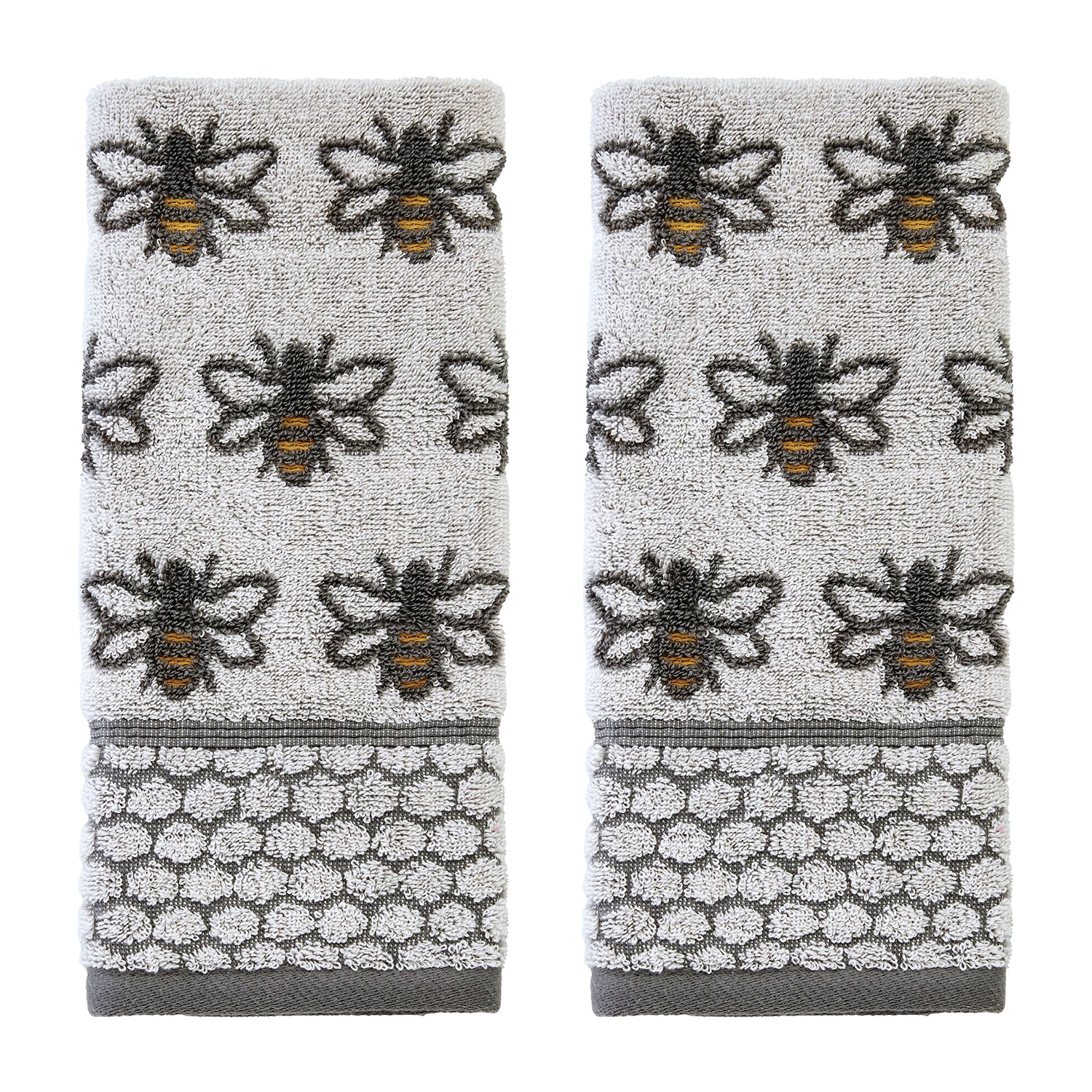 Saturday Knight Honey Bee 2-pc. Hand Towel