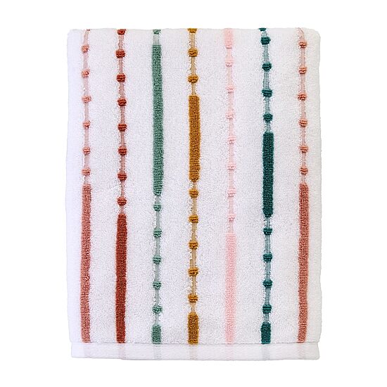 Saturday Knight Modesto Stripe 2-pc. Jacquard Bath Towel