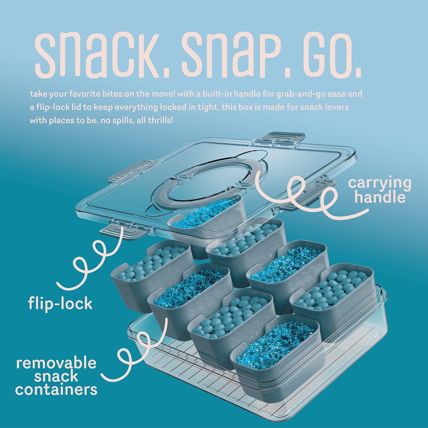 COOK WITH COLOR Everyday Essentials Collection 2-pc. Food Container