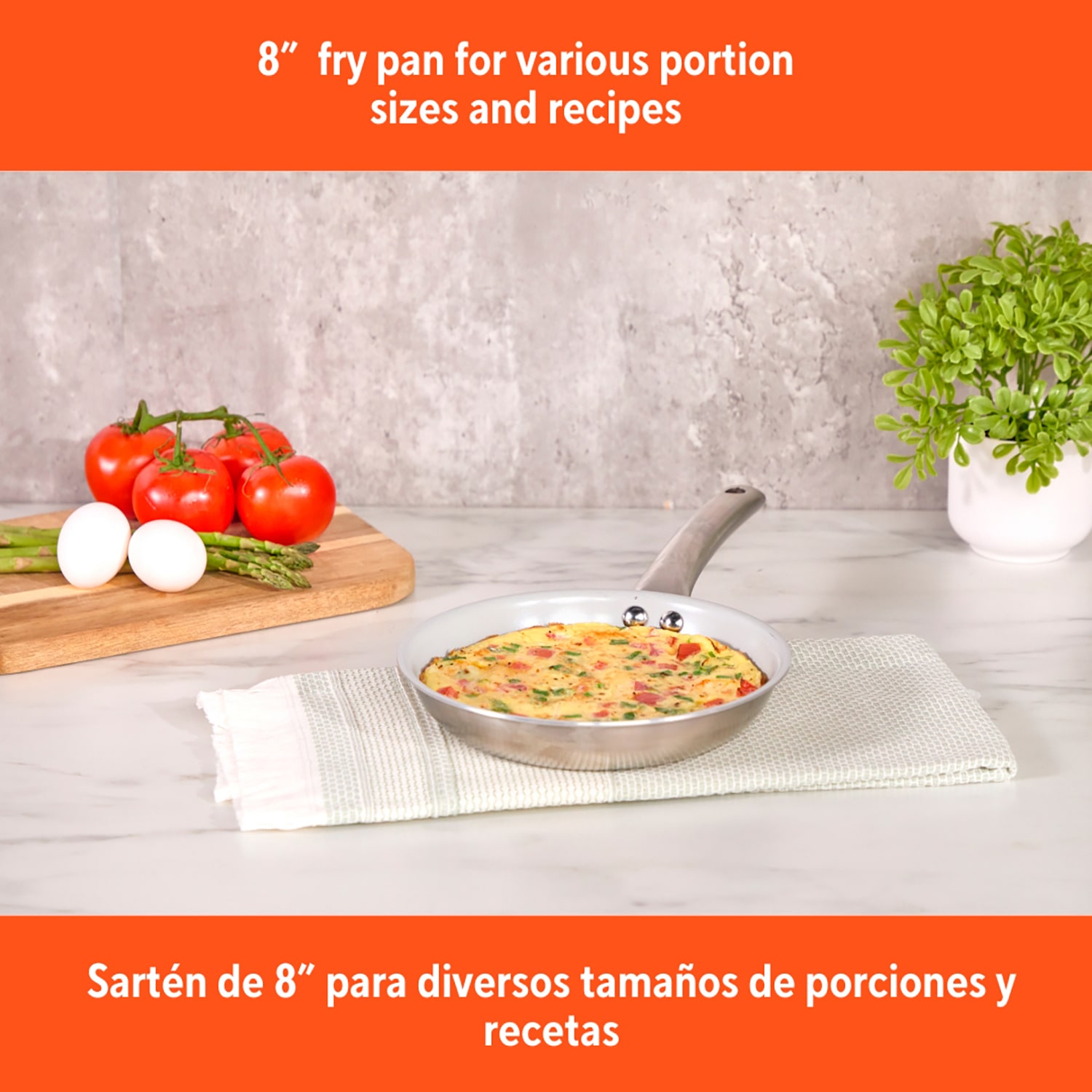 IMUSA 8 Inch Frying Pan