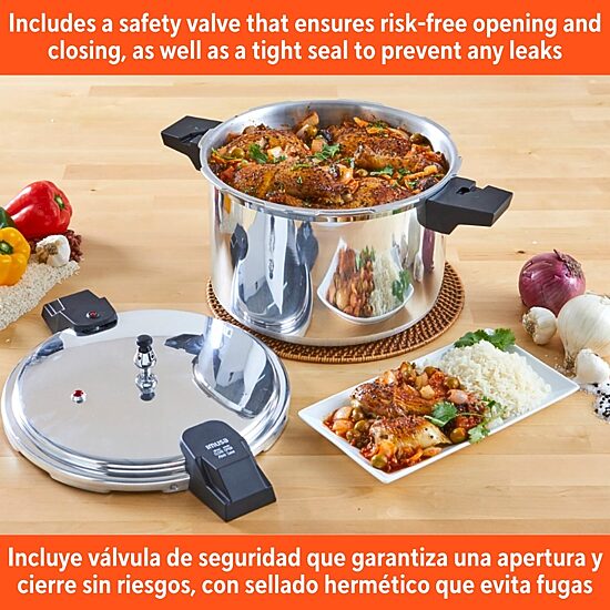 IMUSA 16 Qt Aluminum Stovetop Pressure Cooker