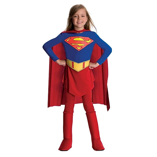 Little & Big Kid Girls DC Comics Supergirl 3-pc. Costume
