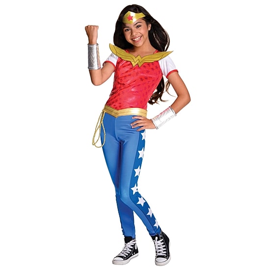 Little & Big Kid Girls Deluxe DC Comics Wonder Woman 5-pc. Costume