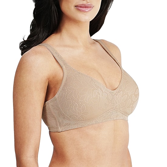 Dominique Jolie Jacquard Wireless Seamless Minimizer Bra