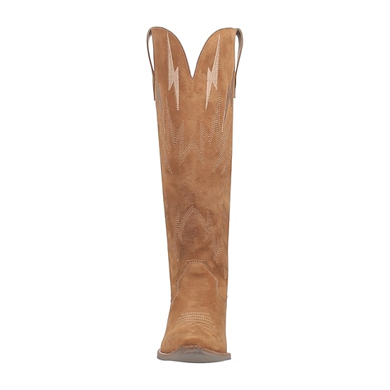 Dingo Womens Thunder Road Stacked Heel Cowboy Boots
