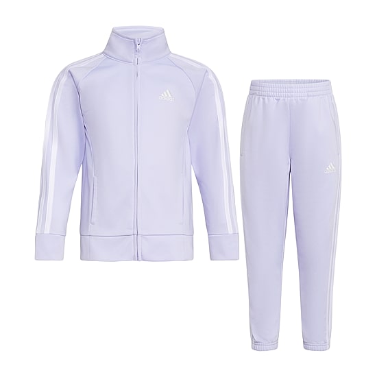 adidas Toddler Girls Knit 2-pc. Track Suit