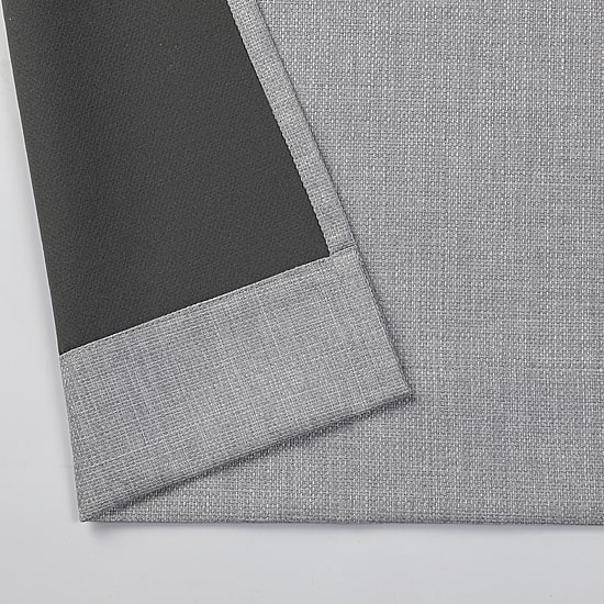Max Blackout Emerson Solid Grommet Top 100% Blackout Single Curtain Panel