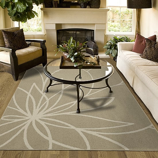 Garland Grand Floral 8'X10' Indoor Rectangular Area Rug