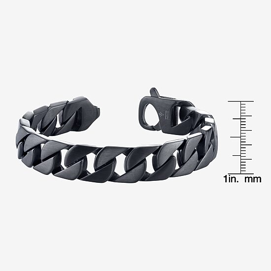 8 1/2 Inch Mens Stainless Steel 8 1/2 Inch Link Bracelet