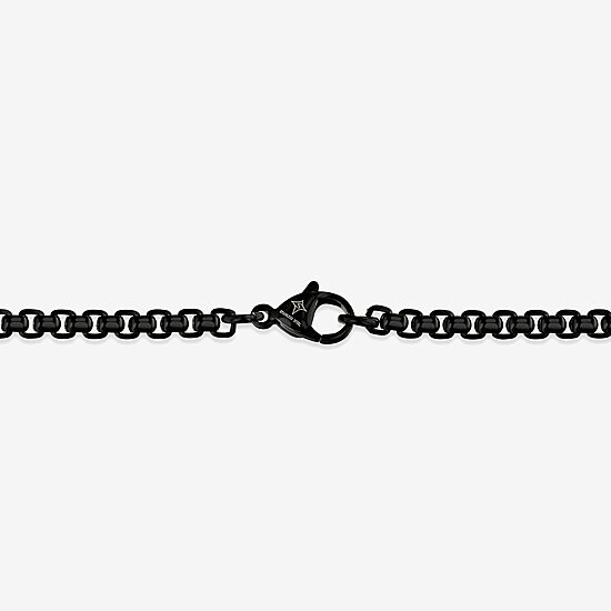 Mens Stainless Steel 24 Inch Pendant Necklace