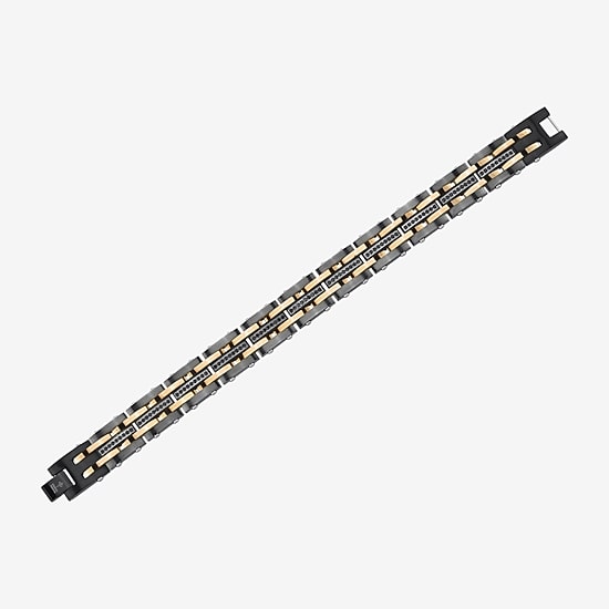 8 1/2 Inch Mens Stainless Steel 8 1/2 Inch Solid Link Chain Bracelet