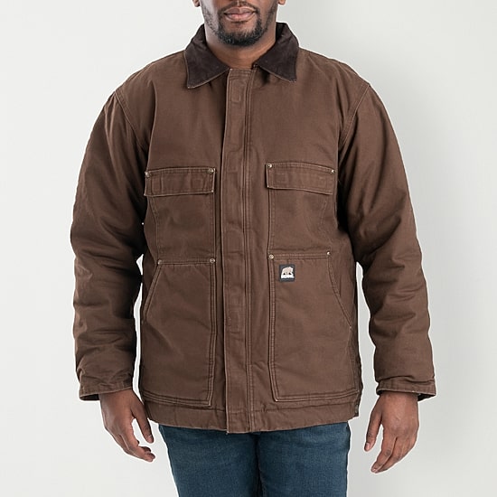Berne Highland Washed Chore Mens Heavyweight Big and Tall Work Jacket