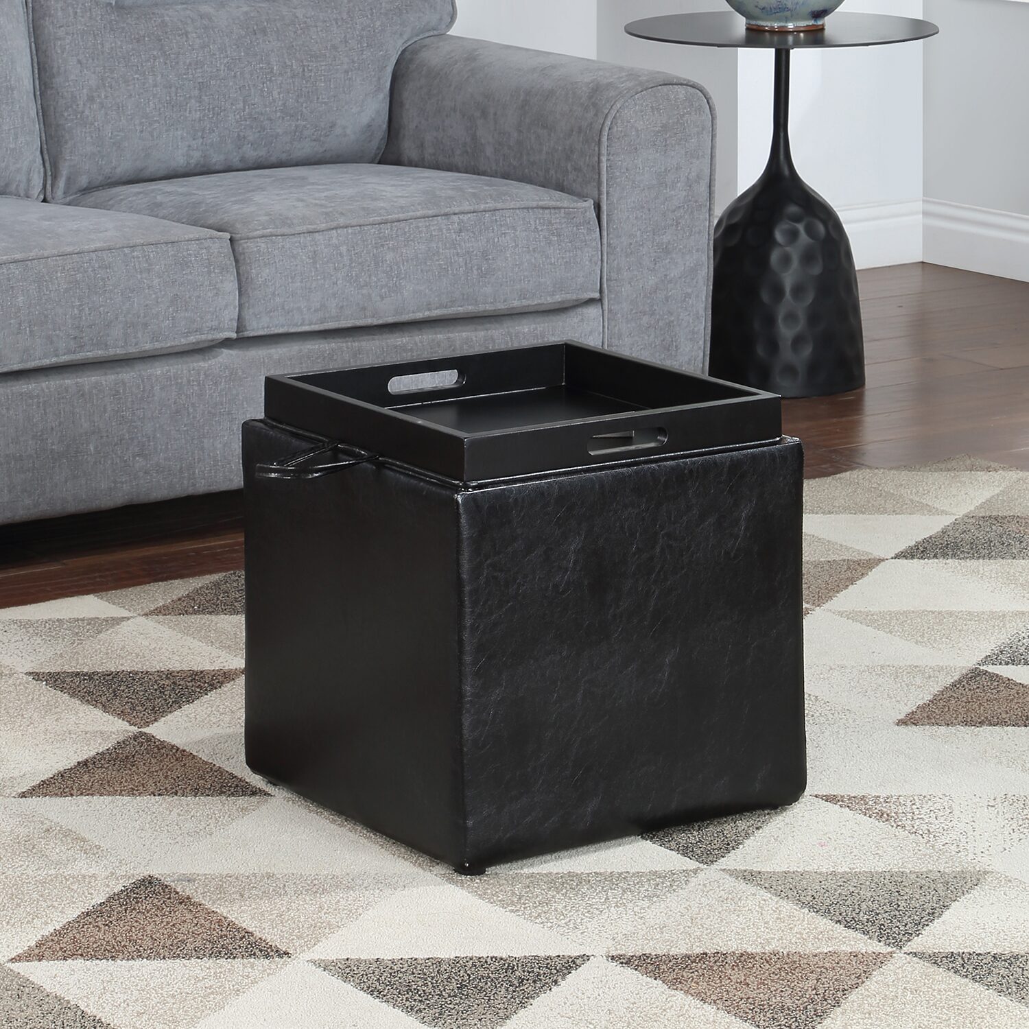 Convenience Concepts Designs4comfort Cushioned Ottoman