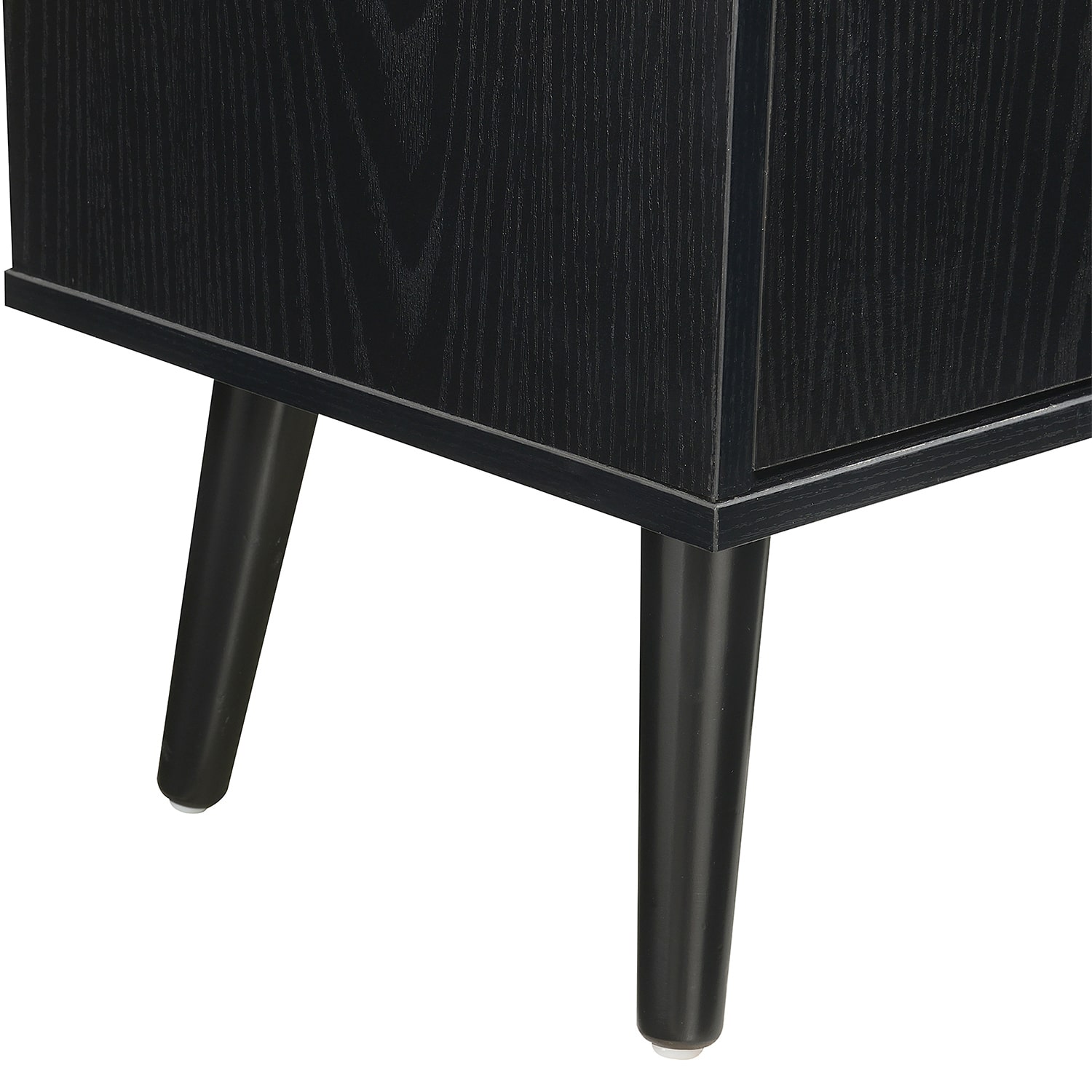 Xtra Storage Cube Organizer Sideboard Console Table with 3 Cubbies and Cabinets