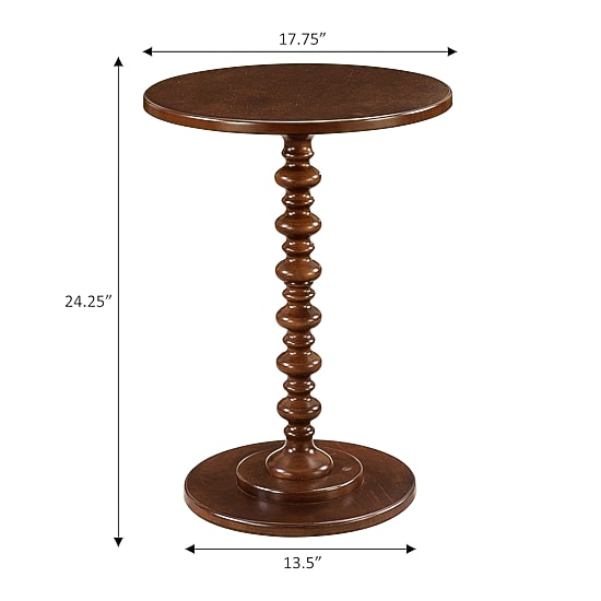 Palm Spindle End Table