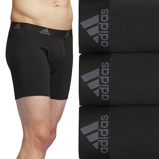 adidas Stretch Cotton Mens Big and Tall 3 Pack Boxer Briefs 5157981a
