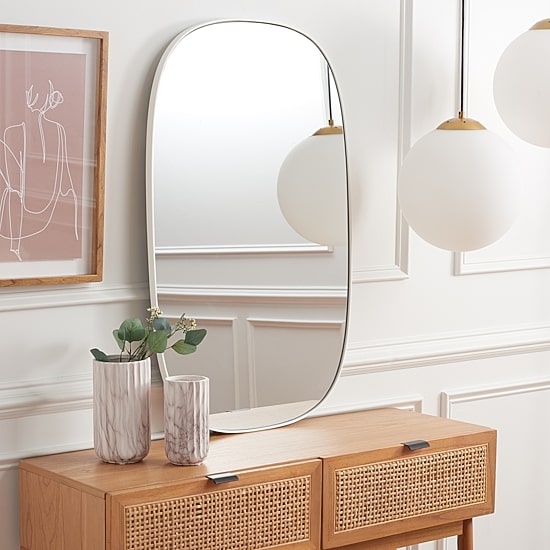 Safavieh 23" X 37" Varia Wall Mount Rectangular Wall Mirror