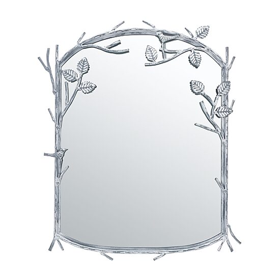 Safavieh 24" X 30.25" Silver Fayth Wall Mount Wall Mirror