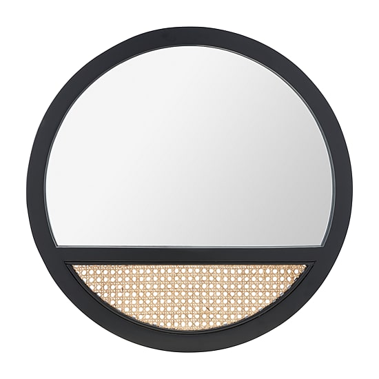 Safavieh 23.5" X 23.5" Deonna Wall Mount Round Wall Mirror
