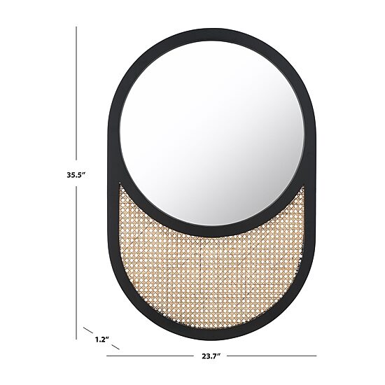 Safavieh 23.7" X 35.5" Danya Wall Mount Wall Mirror
