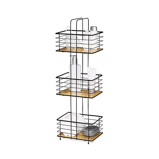 Popular Bath Norwood 3tier Spa Tower Sqaure Bathroom Organizer