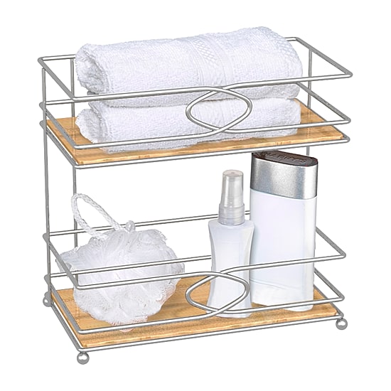 Popular Bath Glenwood 2tier Shelf Twr Caddy Bathroom Organizer